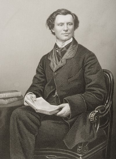 William Coutts Keppel (1832-94) Visconte Bury, inciso da D.J. Pound da una fotografia, da 